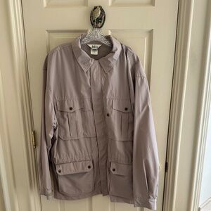 KREI MEN'S 100% POLYESTER PERFORMANCE JACKET-EUC SIZE LARGE